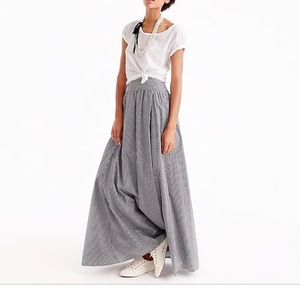 J Crew Gingham Ball Skirt NWT